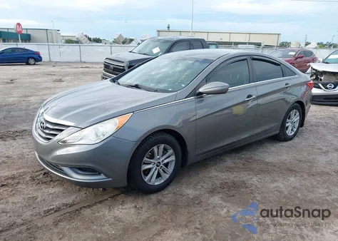2012 Hyundai Sonata Gls из США, поврежденный, VIN 5NPEB4AC2CH497513